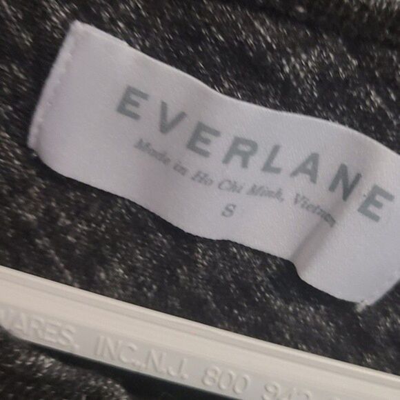 Everlane The Sweater Muscle Tank Cotton Wool Blend in charcoal Gray - Picture 6 of 11